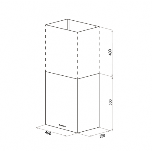 Вытяжка MAUNFELD Box Push 40 черный