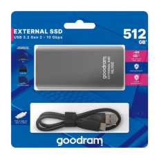 Внешний SSD диск Goodram HL100 512Gb Black SSDPR-HL100-512