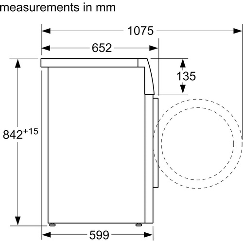 Сушильная машина Bosch WTH83251BY