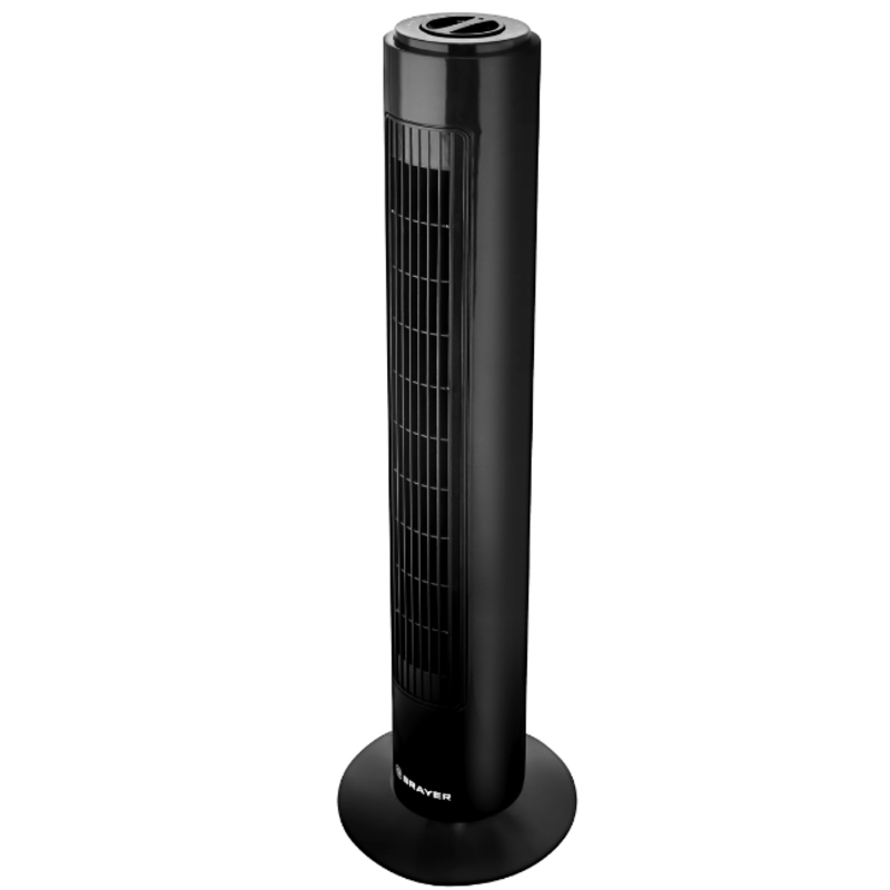 Вентилятор напольный BRAYER BR4952BK черный
