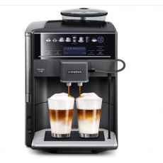 Кофемашина Siemens TE654319RW, черный металлик