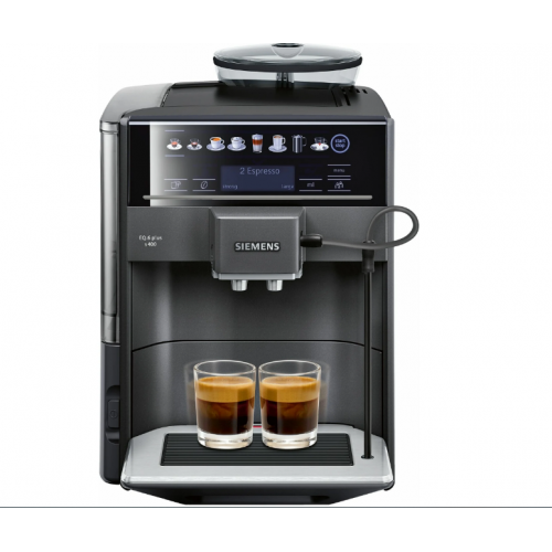 Кофемашина Siemens TE654319RW, черный металлик - фото 2