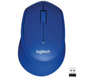 Мышь Logitech M330 SILENT PLUS BLUE