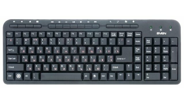 Клавиатура SVEN Standard 309M Black USB
