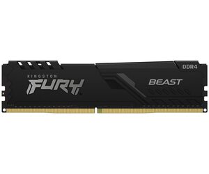 Оперативная память Kingston Fury Beast DDR4 1x16Gb KF432C16BB1/16