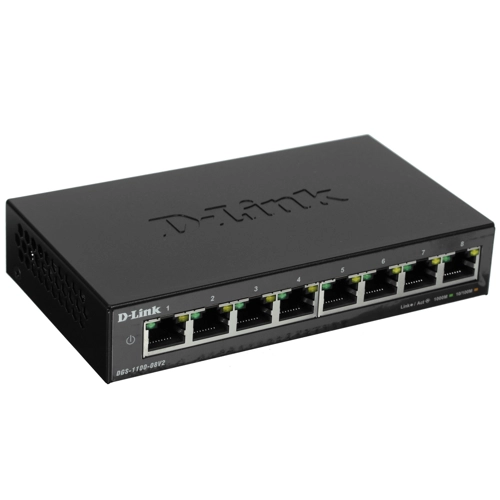 Коммутатор D-link DGS-1100-08V2 - фото 1