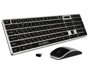 Клавиатура + мышь SVEN KB-C3000W