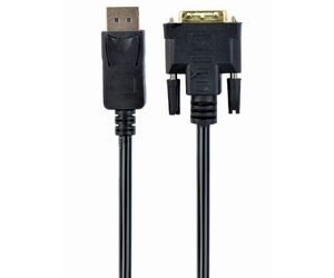 Кабель DisplayPort - DVI GEMBIRD (CC-DPM-DVIM-3M),  длина - 3 метра