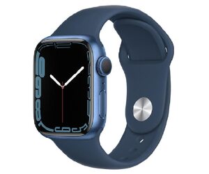 Умные часы Apple Watch 7 Aluminum 41 mm Sport Band Midnight / Midnight
