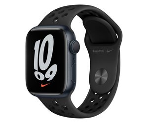Умные часы Apple Watch 7 Nike 41 mm Midnight Anthracite Black Nike Sport Band