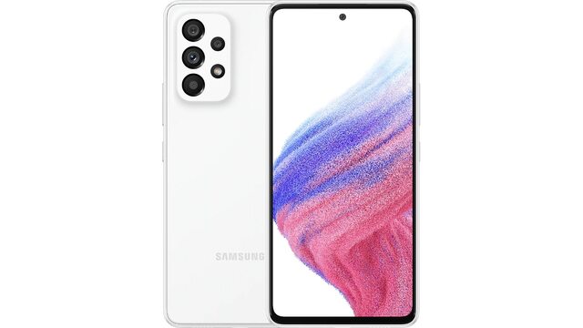 Смартфон Samsung Galaxy A53 5G 256 ГБ AR белый