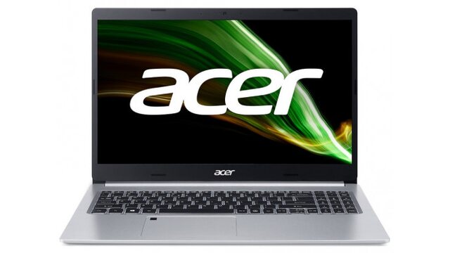 Ноутбук Acer Aspire 5 A515-45 (Ryzen 5 5500U/15.6/8GB/256GB SSD/BT/DOS/Pure Silver)
