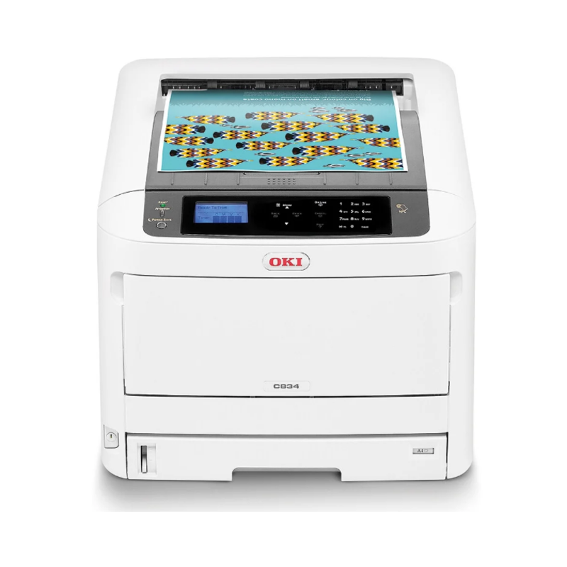 Принтер лазерный OKI C834dnw, цветн., A3