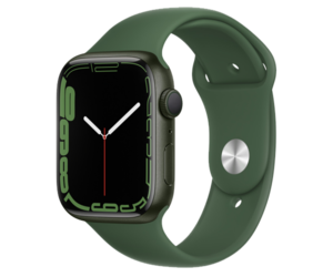 Умные часы APPLE Watch Series 7 45mm Green Aluminium Case with Clover Sport Band