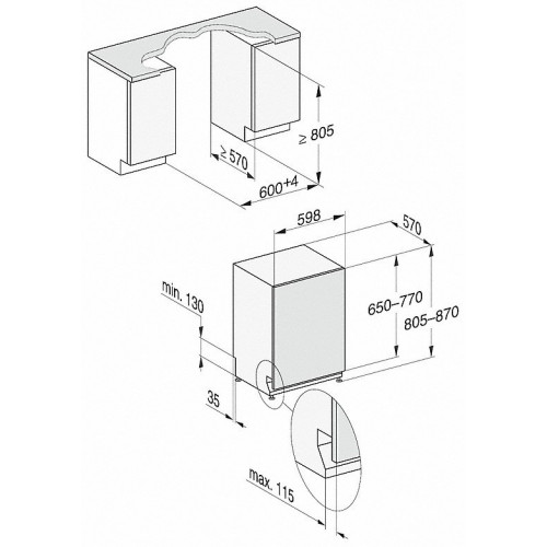 Посудомоечная машина Miele G 7560 SCVi - фото 2