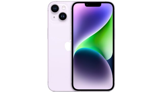Смартфон Apple iPhone 14 128 ГБ Purple IN