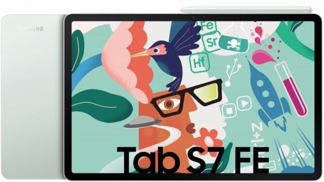 Планшет Samsung Galaxy Tab S7 FE 12.4 2021 64 ГБ зелёный