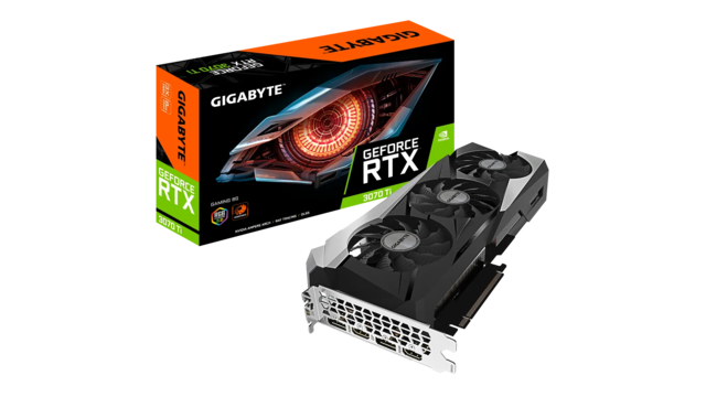 Видеокарта Gigabyte GeForce RTX 3070TI GAMING 8GB GV-N307TGAMING-8GD