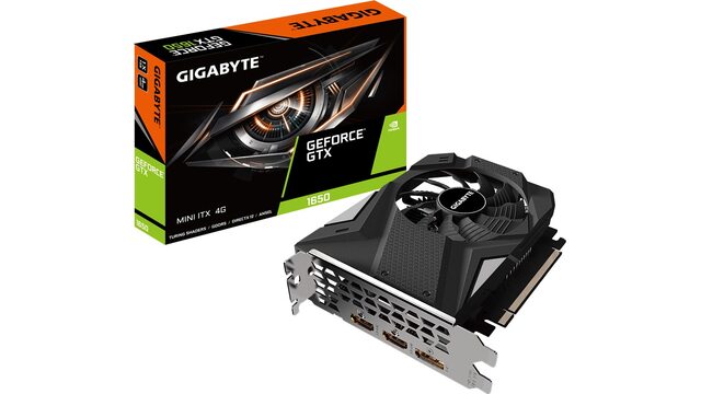 Видеокарта Gigabyte GeForce GTX 1650 MINI ITX 4G (GV-N1650IX-4GD)