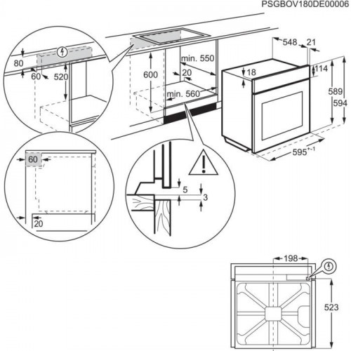 Духовой шкаф Electrolux EOF5C50Z - фото 2