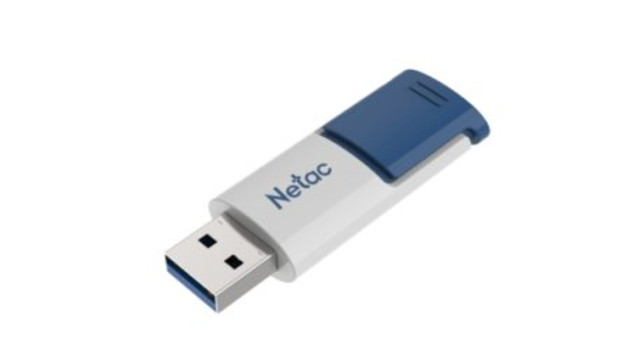 Память USB3.0 Flash Drive 64Gb Netac U182 Blue выдвижной NT03U182N-064G-30BL