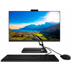 Моноблочный ПК Lenovo (AMD Ryzen 5 5500U 2.1Ghz/1920x1080 IPS/8GB/512GB SSD/AMD Radeon Vega 7/DOS/Black/без клавиатуры)