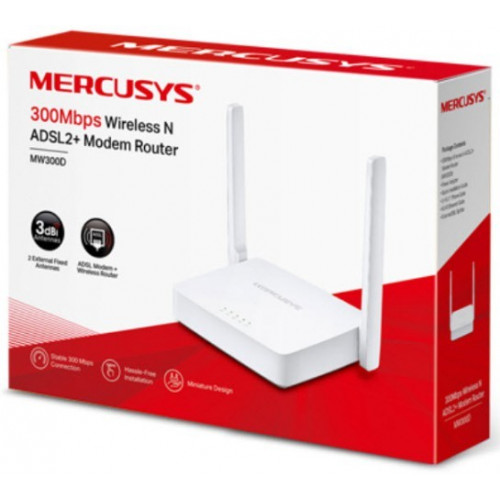 ADSL роутер Mercusys MW300D