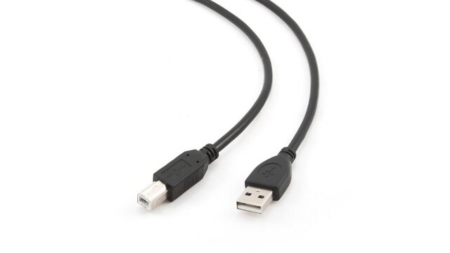 Кабель USB 2.0 AM / BM, длина 1 м., Gembird для принтера