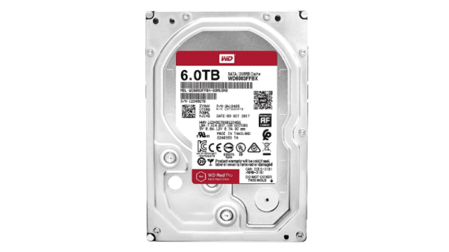 Жесткий диск Western Digital WD Red Pro 6 TB (WD6003FFBX)
