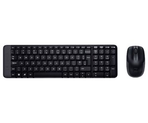 Клавиатура и мышь Logitech Wireless Combo MK220 Black USB 920-003169