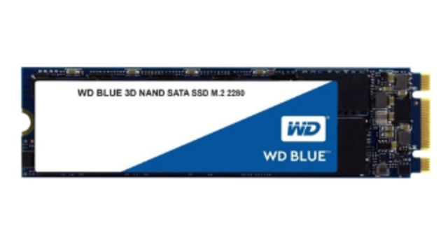 Твердотельный накопитель Western Digital WD BLUE 3D NAND SATA SSD 1 TB (WDS100T2B0B)