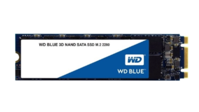 Твердотельный накопитель Western Digital WD BLUE 3D NAND SATA SSD 250 GB (WDS250G2B0B)